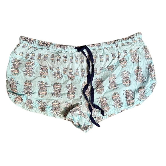 Victory Secret woman’s pineapple sleepwear with draw string waist 17” waist - Picture 1 of 4